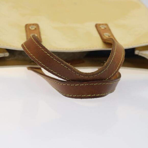 LOUIS VUITTON Monogram Vernis Reade PM Hand Bag Perle M91336 - Picture 7 of 12